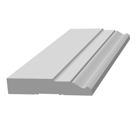 Плинтус под покраску Ultrawood Base 5032 i 2000х102х19 мм